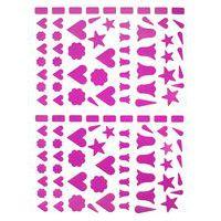 Pochette 40 feuilles gommettes (4500 gommettes) - Etoiles et clochettes - Image 5