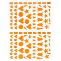 Pochette 40 feuilles gommettes (4500 gommettes) - Etoiles et clochettes - Image 2