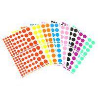 Pochette 40 feuilles gommettes (4150 gommettes) - rondes de différents diamètres - Image principale