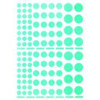 Pochette 40 feuilles gommettes (4150 gommettes) - rondes de différents diamètres - Image 4