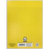 Cahier 96 pages Seyes 17x22 cm 80 g - Polypropylène Jaune - Image 5