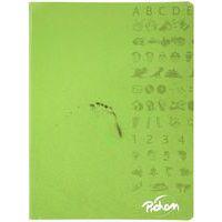 Cahier 90g 96 pages seyes 17X22 cm - Vert - Image principale