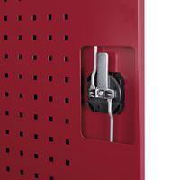 Armoire L1050Xp650Xh2000Mm Gris/Bleu 2 Tab L + 4 T - Image 3