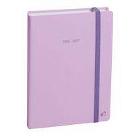 Agenda journalier 12x17 pastel parme+élastique août-juillet - Image principale