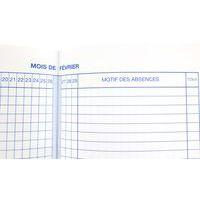 Registre d’appel journalier 40 élèves 21x29.7 cm 24 pages - Image 5