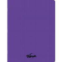 Cahier polypropylène 48 pages seyes 17x22 cm 80g violet - Image principale