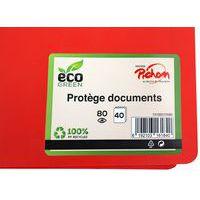 Reliure plastique recyclé 40 volets 40 microns - Image 2