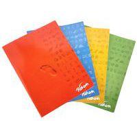 Cahier piqûre 96 pages 24x32 cm seyes super 90g - Bleu - Image 5