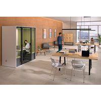 Table réunion Cohésion pied métal Buronomic - Image 2