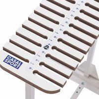 Chariot range raquettes de badminton et de tennis de table avec bac - Image 2