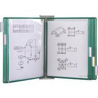 Extension pour support mural Tarifold - Nb de pochettes:10 - Vert - Image 2