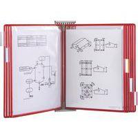 Extension pour support mural Tarifold - Nb de pochettes:10 - Rouge - Image 2