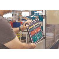 Support mural Tarifold avec 5 poches A4 magnétiques - Image 3