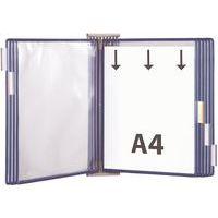Extension pour support mural Tarifold - Nb de pochettes:10 - Bleu - Image principale