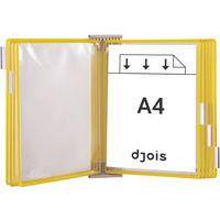 Extension pour support mural Tarifold - Nb de pochettes:10 - Jaune - Image principale