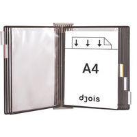 Extension pour support mural Tarifold - Nb de pochettes:10 - Noir - Image principale