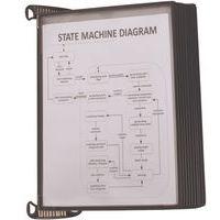 Support mural Tarifold avec 10 poches A4 magnétiques - Image principale