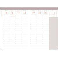 Agenda Ministre Color Festy bleu 16x24 cm août à août - Image 4