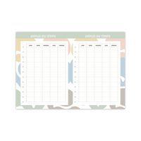 Agenda Hebdocolor 21 Canopy fleurs 15x21 cm août à juillet - Image 2