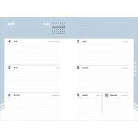 Agenda Hebdocolor 21 Canopy abstrait 15x21 cm août à juillet - Image 3