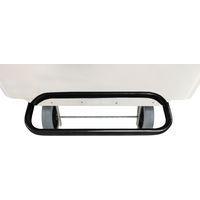 Conteneur mobile à pédale front. Amovible Inox brossé 70L - Image 5