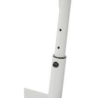 Chaise Atlas réglable appui sur table, dossier simple galbe, Rouge - Image 3