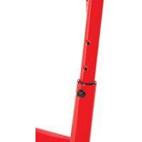 Chaise Atlas réglable appui sur table, dossier simple galbe, Gris - Image 2