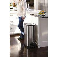 Poubelle à pédale Butterfly acier inox  30 L - Image 2