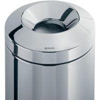 Poubelle à papier anti-feu - Inox - 30 L, Coloris : Gris - Image 3