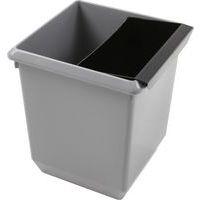 Lot de 4 Poubelle à papier en cône 21L Gris - Image 4