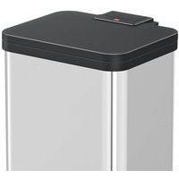 Poubelle ko Duo Plus M 2 x 9 L Inox - Hailo - Image 4