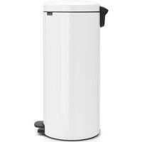 Poubelle à pédale NewIcon 30L blanche avec liner métal - Image 3