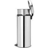 Poubelle à pédale NewIcon 30L inox avec liner métal - Image 3