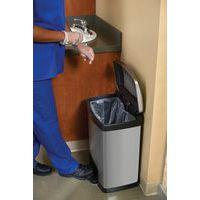 Collecteur Slim Jim Step On Front Step 50 L inox mat noir - Image 4