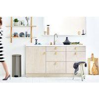 Poubelle à pédale NewIcon 30L Brabantia platine - Image 2