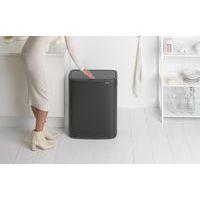 Poubelle Touch BO 60L noir mat - Image 5