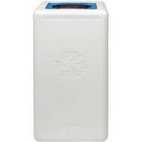 Poubelle circulaire BrickBin 65L Papier Blanc/blue - Image 2