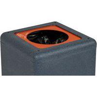 Poubelle circulaire BrickBin 65L Plastiques gris / orange - Image 5