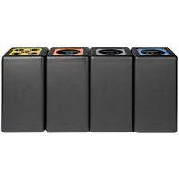 Poubelle circulaire BrickBin 65L Autres Déchets gris/noir - Image 5