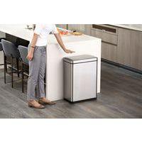 Poubelle Deluxe Phantom Sensor Bin 20+20 L inox mat - Image 3