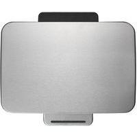 Poubelle à pédale E-Cube Tri-sélectif 10+9 L, Matériau : Inox - Image 2