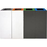 Unité modulaire pour tri sélectif 60L Gris foncé - Image 3