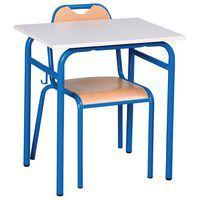 Lot de 30 tables Romane + chaises Etude 4 pieds - Manutan Expert - Image principale