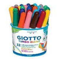 Pot 32 feutres pointe extra large couleurs assorties - Image principale