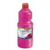 Flacon 1 litre gouache liquide giotto avec bouchon doseur - rouge primaire (magenta) - Image principale