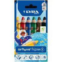 Etui 6 crayons Groove TRIPLEONE - Image principale