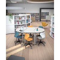 Table Wave forme vague réglable blanc T1-T3-MIRPLAY School - Image 2