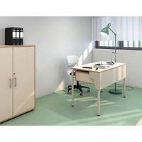 Armoire Emmy 3 compartiments 2P bleu  serrure-MIRPLAY School - Image 3