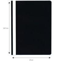 Lot de 25 chemises de présentation à lamelles PP standard A4 Noir - Image 2