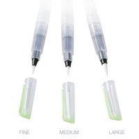 Set de 3 pinceaux réservoir pointes assorties - Image principale
